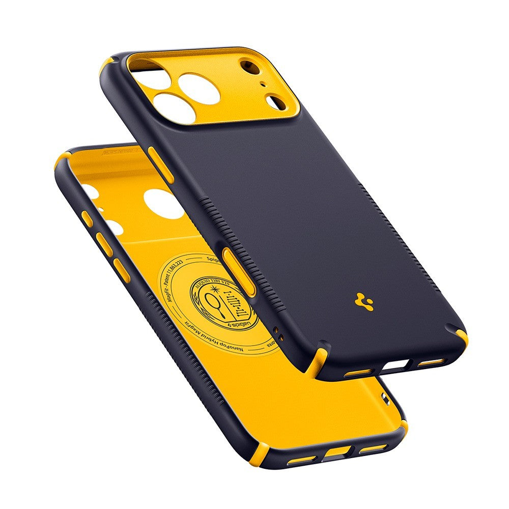 Spigen iPhone 17 Pro/iPhone 18 Pro Deksel Nano Pop Hybrid MagFit Blueberry Navy