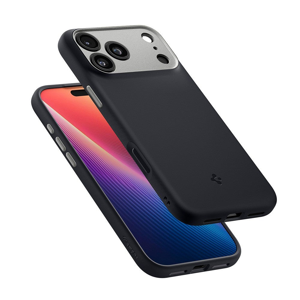 Spigen iPhone 17 Pro/iPhone 18 Pro Deksel Nano Pop MagFit Black Sesame