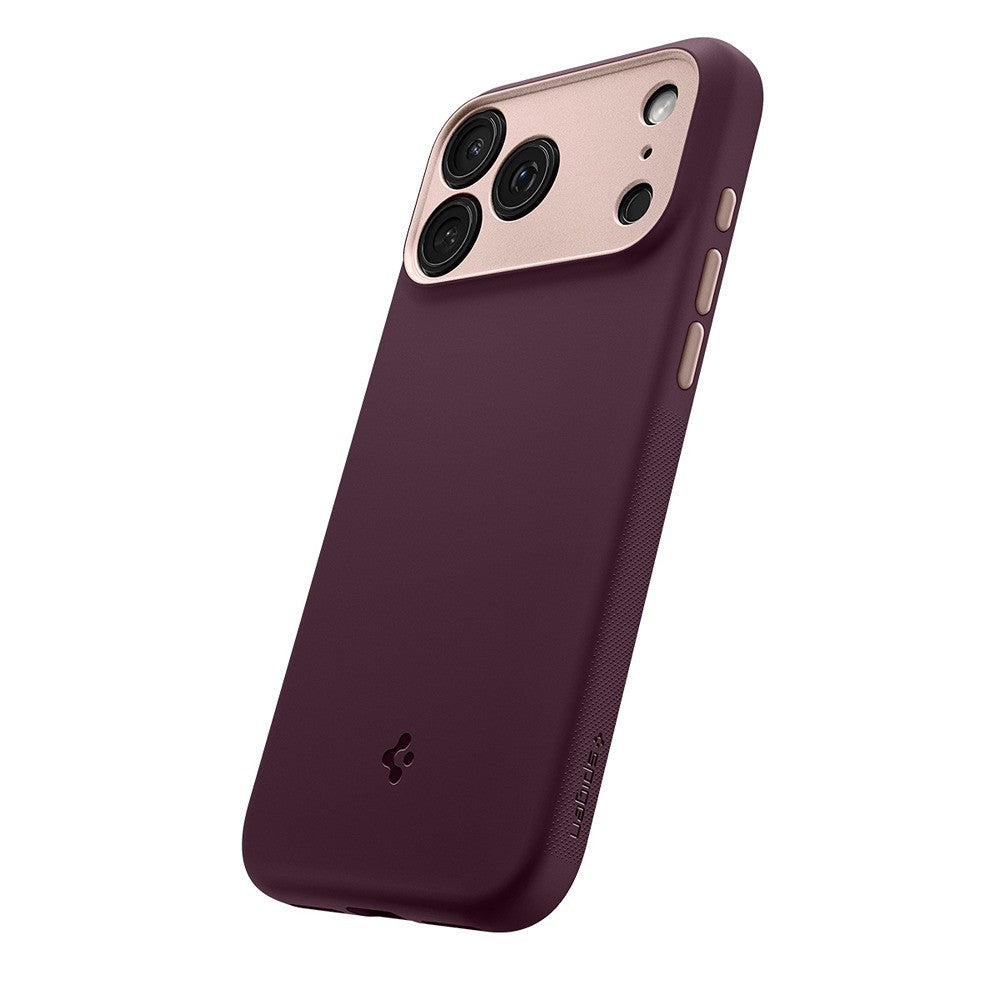 Spigen iPhone 17 Pro/iPhone 18 Pro Deksel Nano Pop MagFit Burgundy Bean