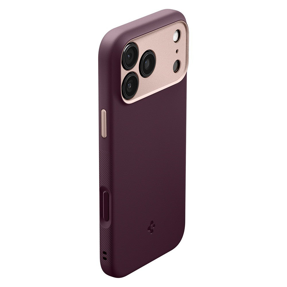 Spigen iPhone 17 Pro/iPhone 18 Pro Deksel Nano Pop MagFit Burgundy Bean