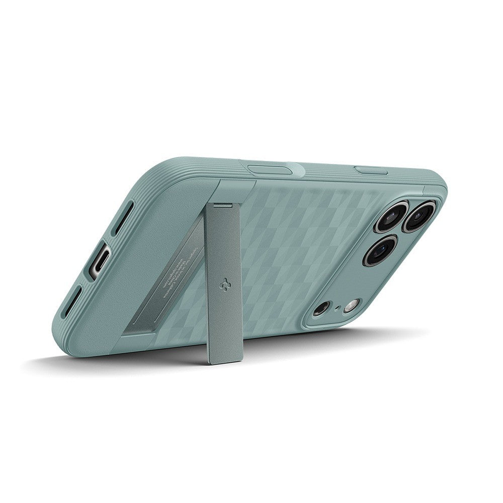 Spigen iPhone 17 Pro/iPhone 18 Pro Deksel Parallax S MagFit salviegrønn