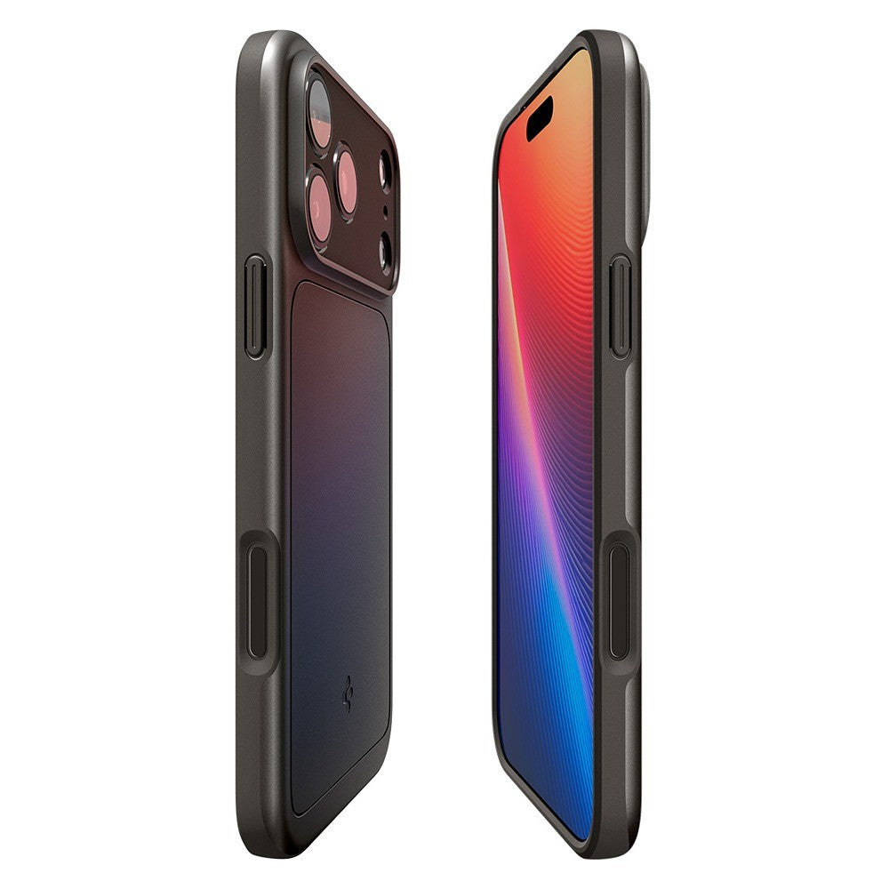 Spigen iPhone 17 Pro/iPhone 18 Pro Deksel Thin Fit MagFit Gunmetal