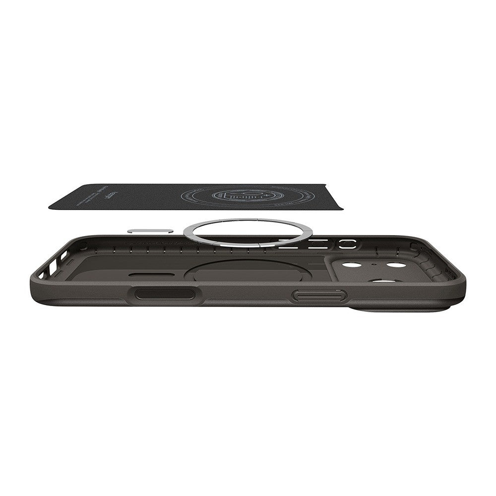 Spigen iPhone 17 Pro/iPhone 18 Pro Deksel Thin Fit MagFit Gunmetal