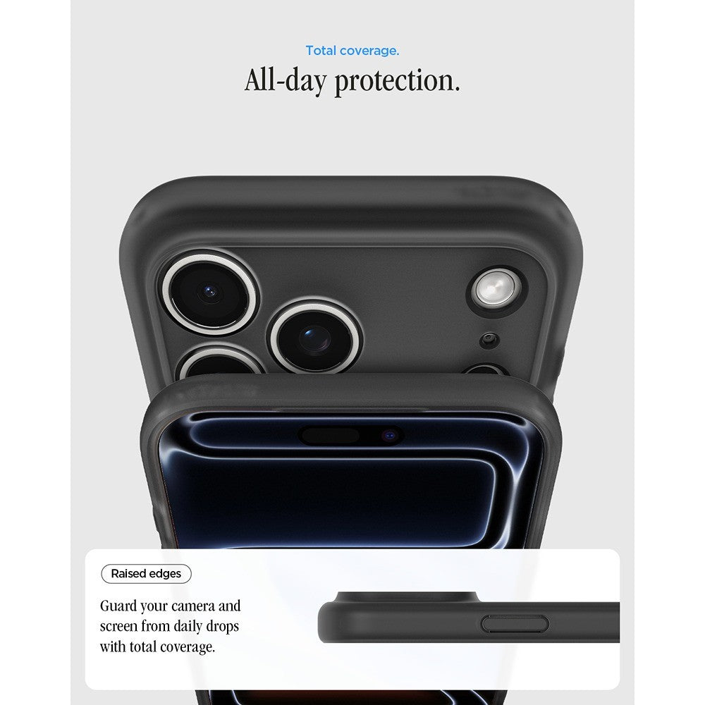 Spigen iPhone 17 Pro/iPhone 18 Pro Deksel Ultra Hybrid MagFit Classic Svart