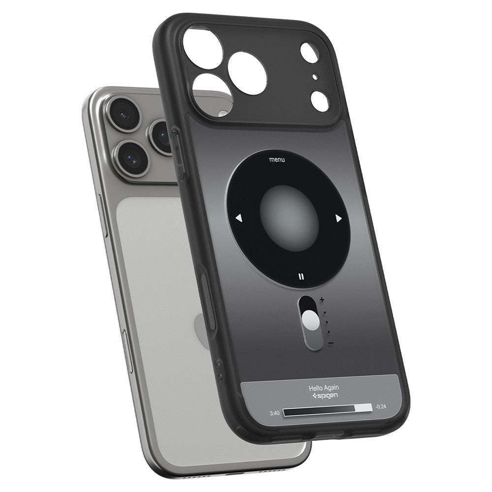 Spigen iPhone 17 Pro/iPhone 18 Pro Deksel Ultra Hybrid MagFit Classic Svart