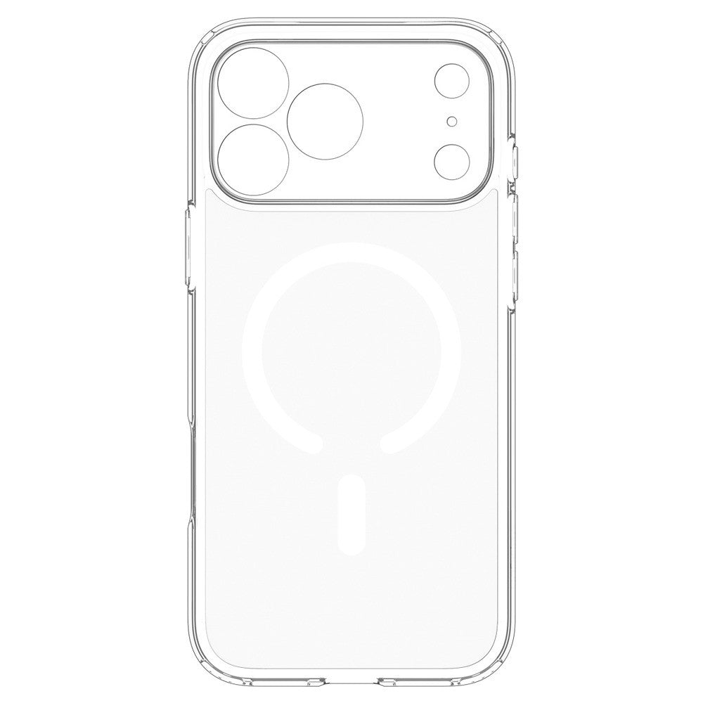 Spigen iPhone 17 Pro/iPhone 18 Pro Deksel Ultra Hybrid MagFit Clear White
