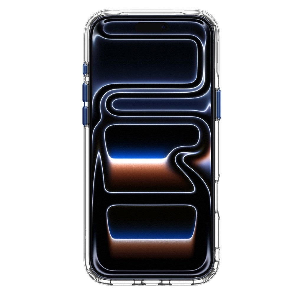 Spigen iPhone 17 Pro/iPhone 18 Pro Deksel Ultra Hybrid Optik S MagFit Clear Deep Blue
