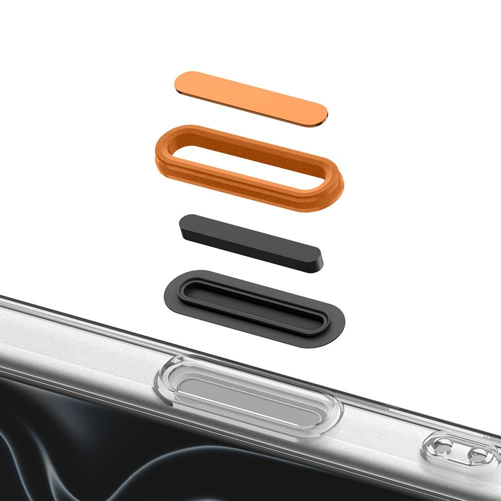 Spigen iPhone 17 Pro/iPhone 18 Pro Deksel Ultra Hybrid T MagFit Glossy Oransje