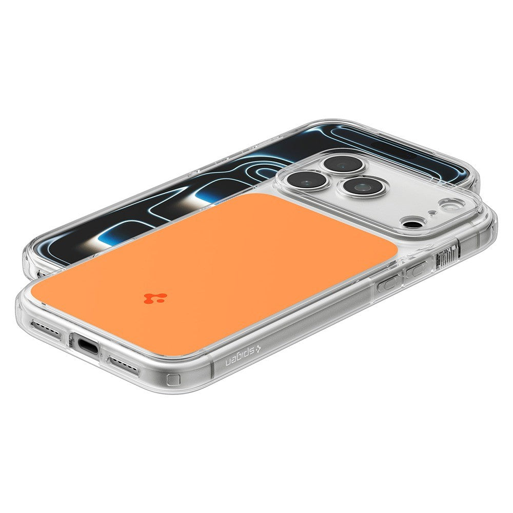 Spigen iPhone 17 Pro/iPhone 18 Pro Deksel Ultra Hybrid T MagFit Glossy Oransje