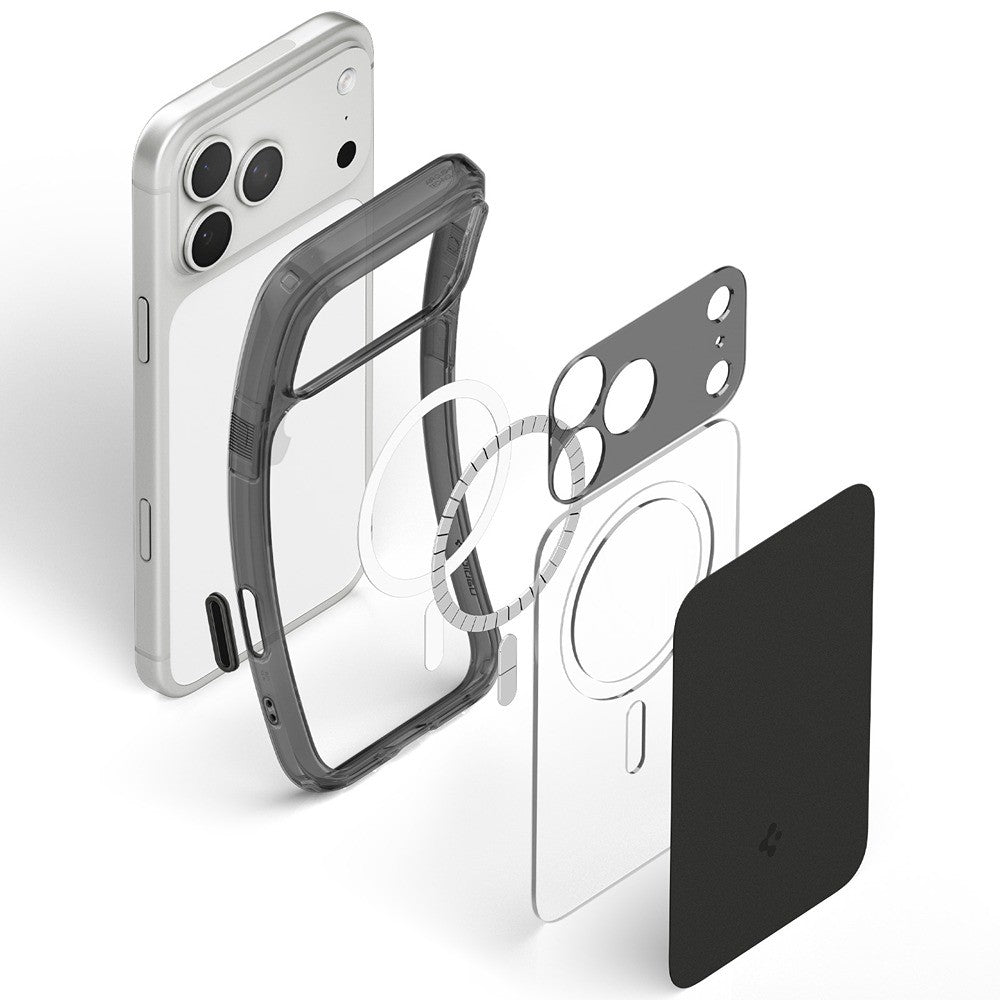 Spigen iPhone 17 Pro/iPhone 18 Pro Deksel Ultra Hybrid T MagFit Matte Black