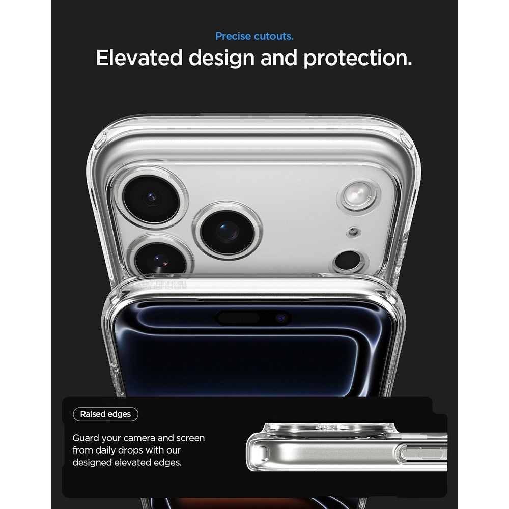 Spigen iPhone 17 Pro/iPhone 18 Pro Deksel Ultra Hybrid Zero One MagFit Hvit
