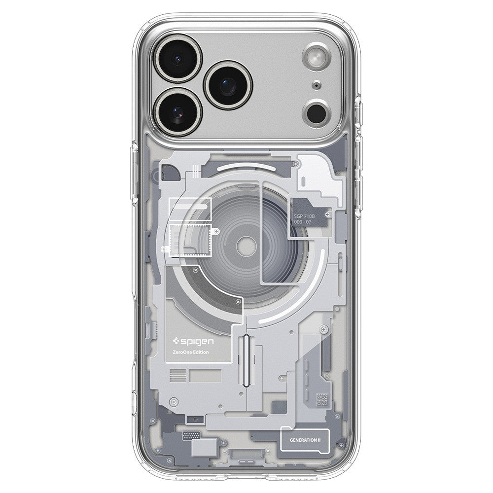 Spigen iPhone 17 Pro/iPhone 18 Pro Deksel Ultra Hybrid Zero One MagFit Hvit
