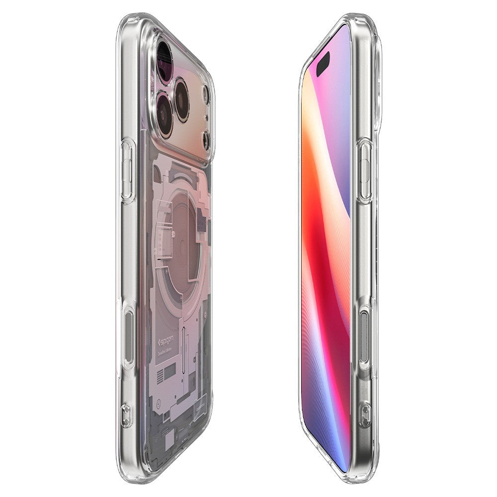 Spigen iPhone 17 Pro/iPhone 18 Pro Deksel Ultra Hybrid Zero One MagFit Hvit