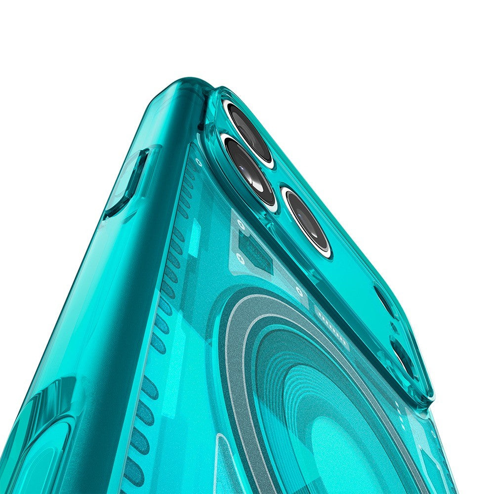 Spigen iPhone 17 Pro Max/iPhone 18 Pro Max Deksel Classic C1 MagFit Bondi-blå