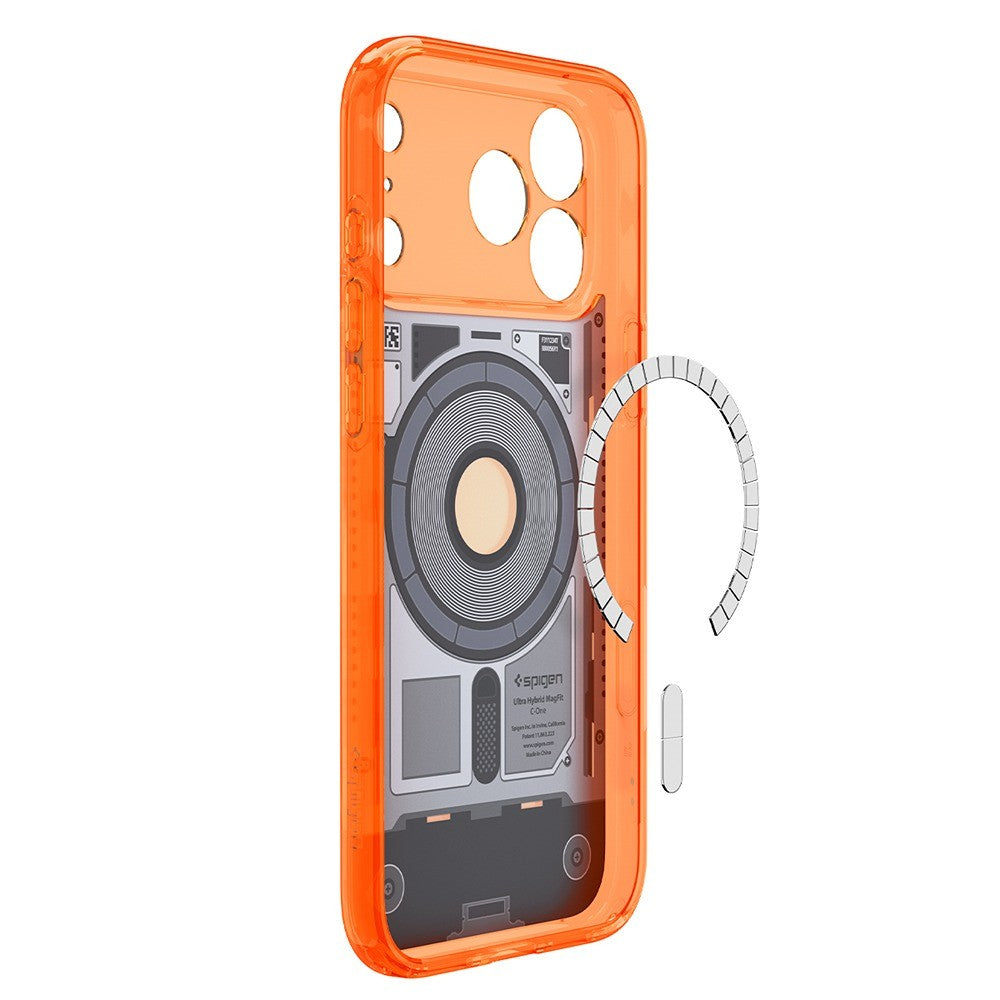 Spigen iPhone 17 Pro Max/iPhone 18 Pro Max Deksel Classic C1 MagFit mandarin