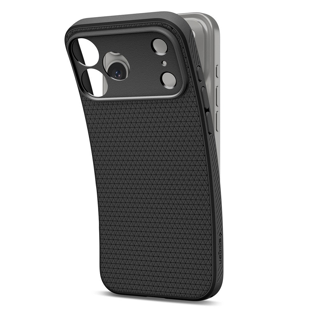 Spigen iPhone 17 Pro Max/iPhone 18 Pro Max Deksel Liquid Air Matte Black