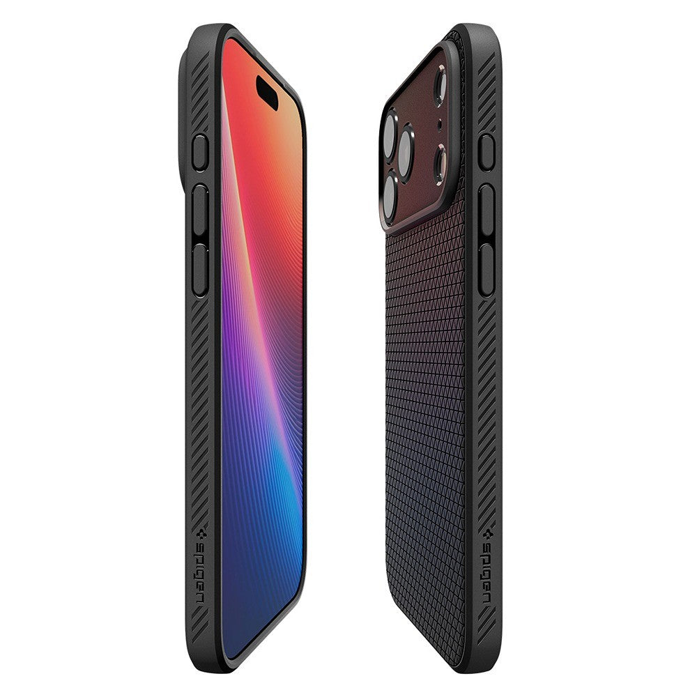 Spigen iPhone 17 Pro Max/iPhone 18 Pro Max Deksel Liquid Air Matte Black