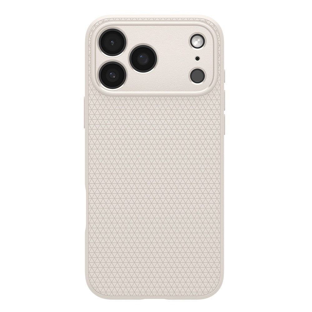 Spigen iPhone 17 Pro Max/iPhone 18 Pro Max Deksel Liquid Air Natural Titan