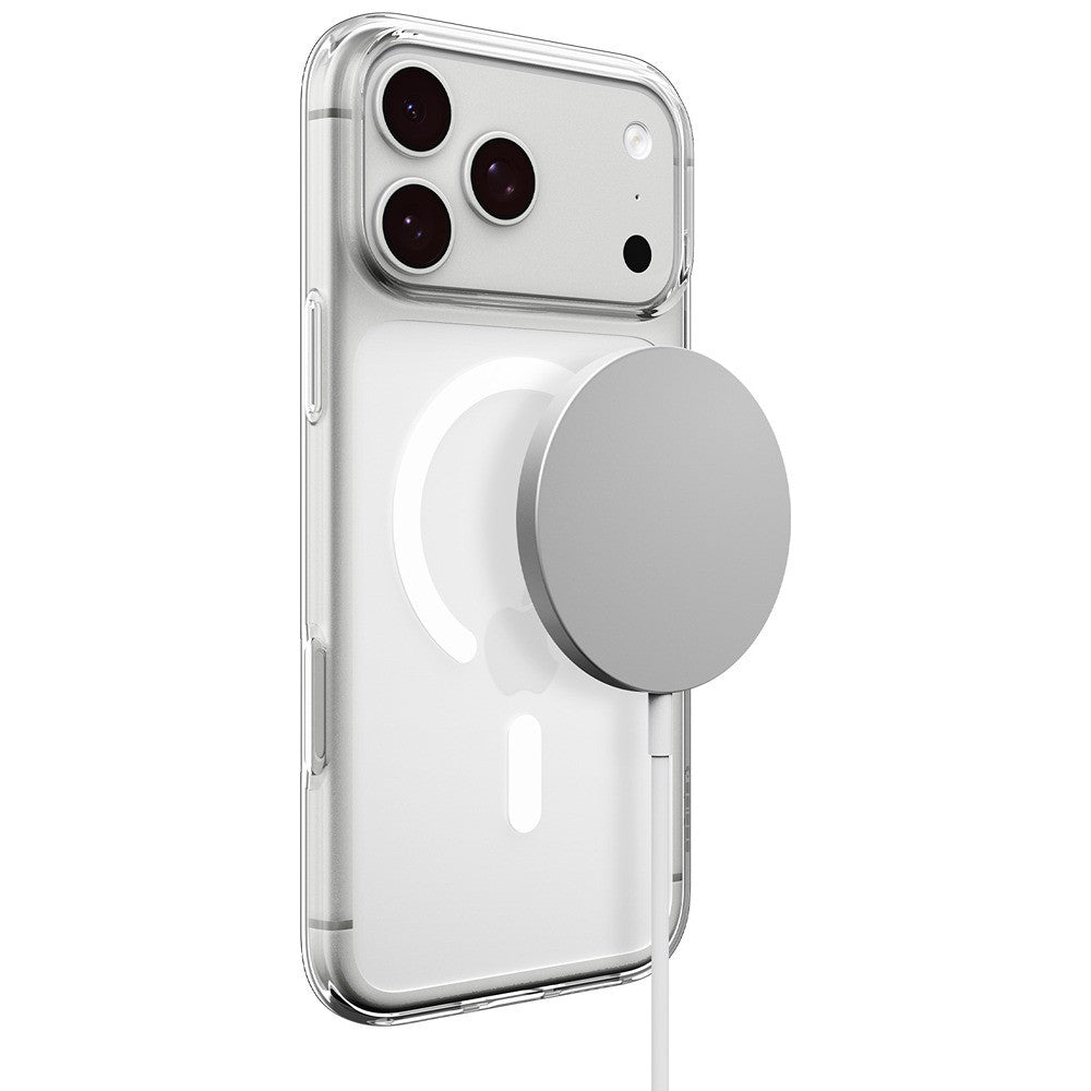 Spigen iPhone 17 Pro Max/iPhone 18 Pro Max Deksel Liquid Crystal MagFit Clear White