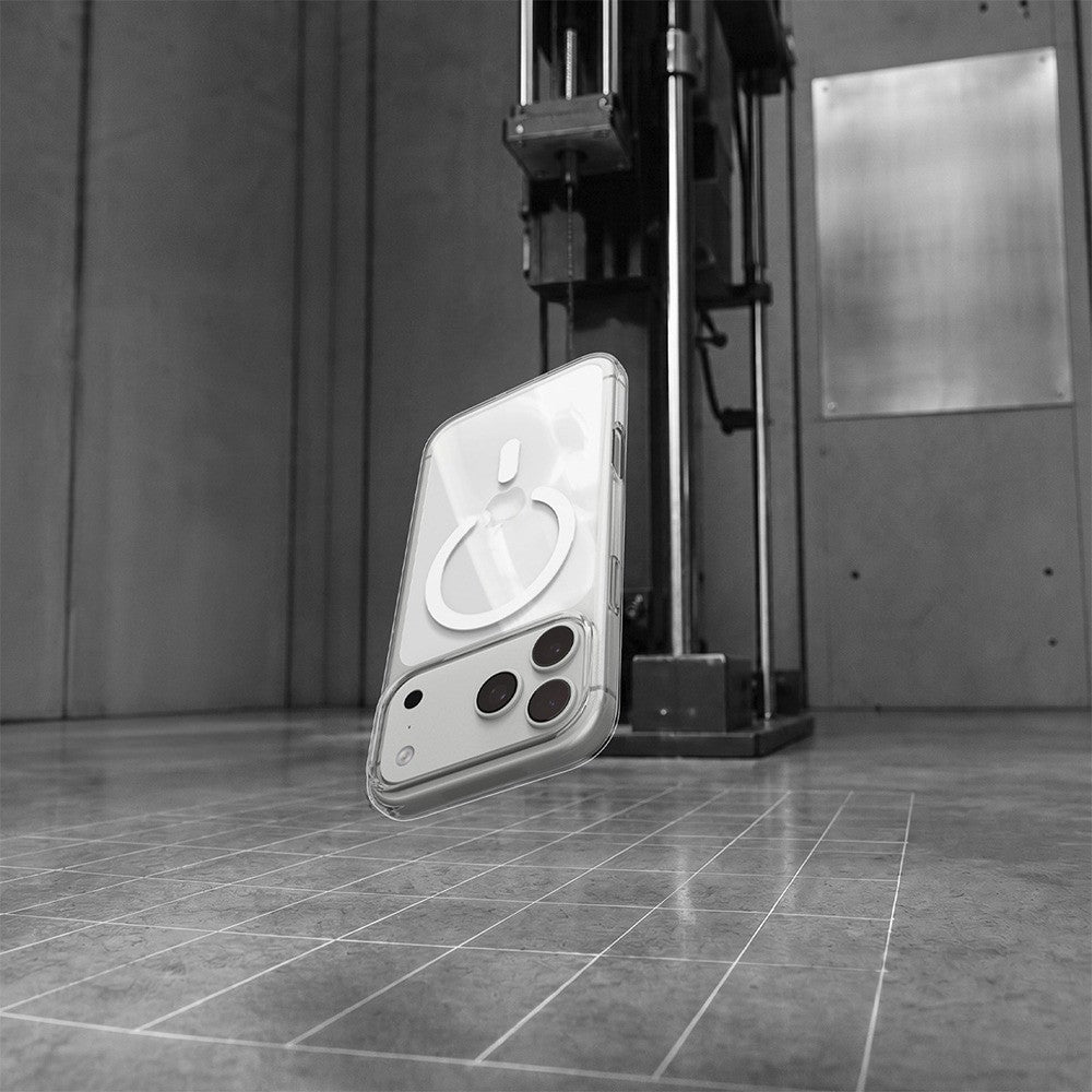 Spigen iPhone 17 Pro Max/iPhone 18 Pro Max Deksel Liquid Crystal MagFit Clear White