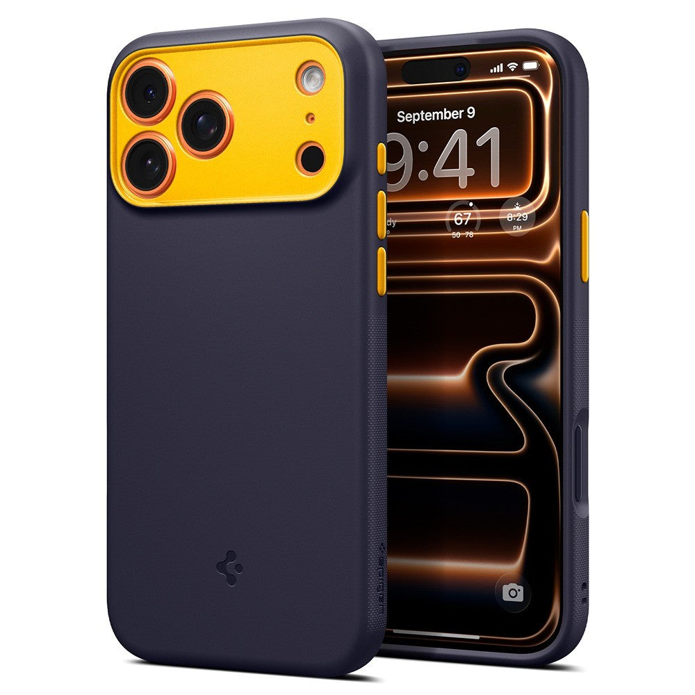 Spigen iPhone 17 Pro Max/iPhone 18 Pro Max Deksel Nano Pop MagFit Blueberry Navy