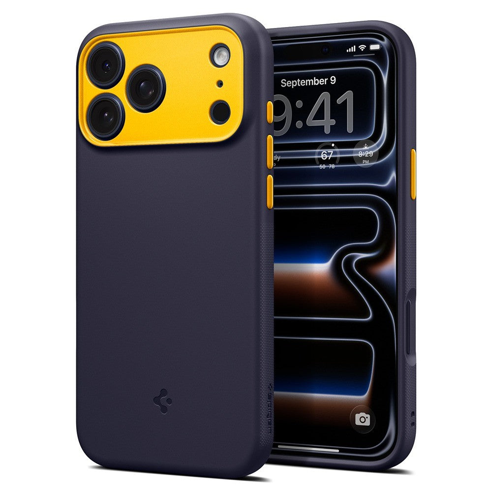 Spigen iPhone 17 Pro Max/iPhone 18 Pro Max Deksel Nano Pop MagFit Blueberry Navy