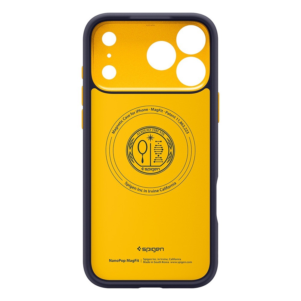 Spigen iPhone 17 Pro Max/iPhone 18 Pro Max Deksel Nano Pop MagFit Blueberry Navy