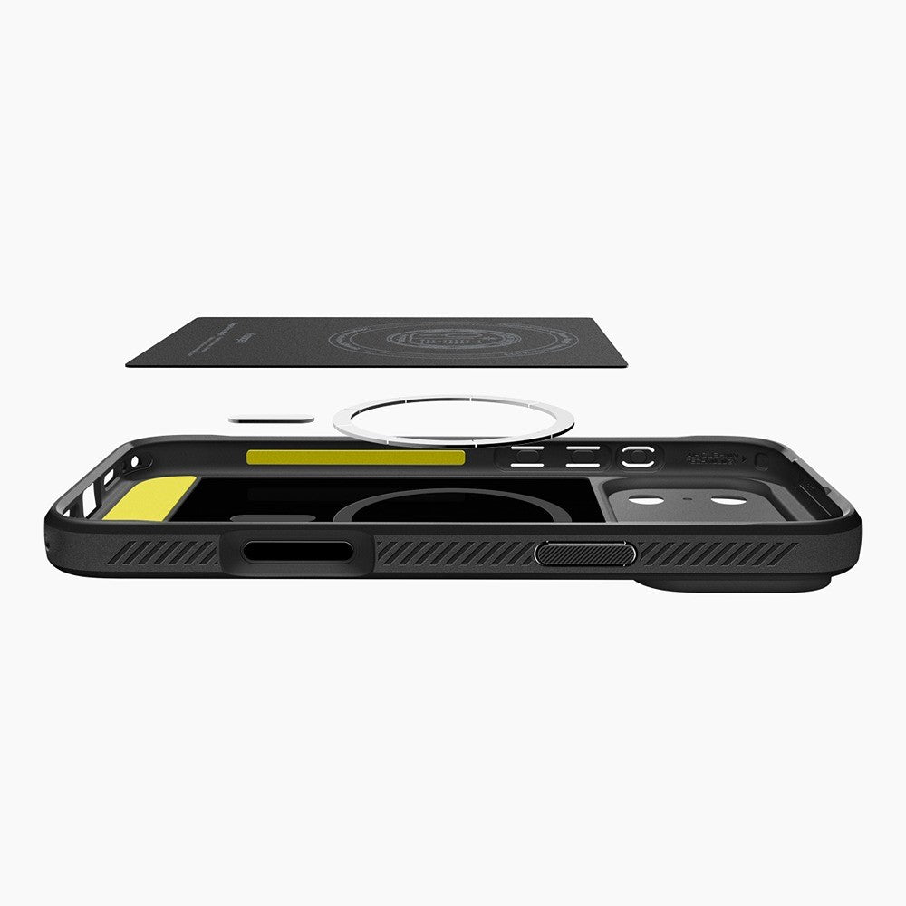 Spigen iPhone 17 Pro Max/iPhone 18 Pro Max Deksel Rugged Armor MagFit Matte Black