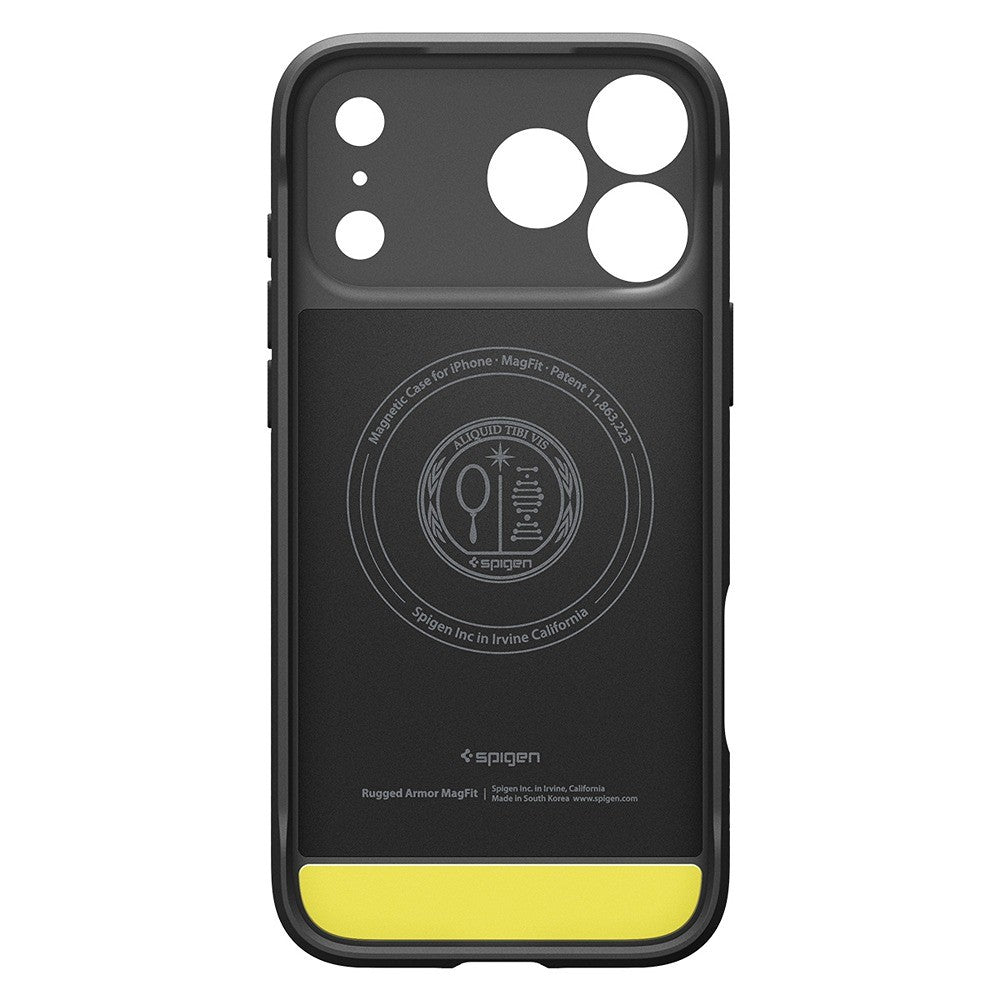 Spigen iPhone 17 Pro Max/iPhone 18 Pro Max Deksel Rugged Armor MagFit Matte Black