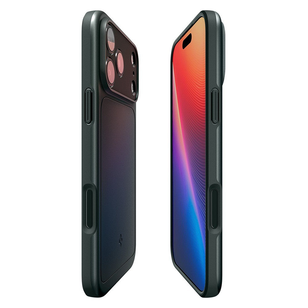 Spigen iPhone 17 Pro Max/iPhone 18 Pro Max Deksel Thin Fit MagFit Abyss Green
