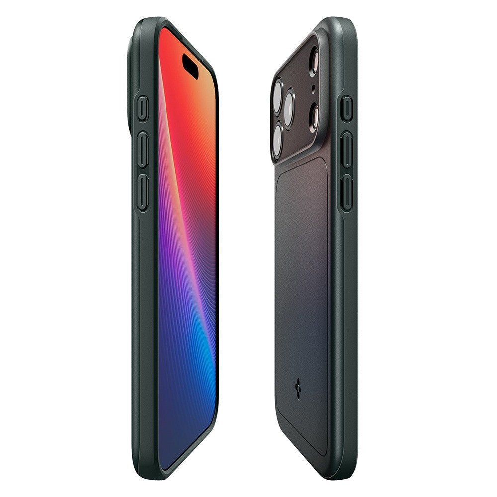 Spigen iPhone 17 Pro Max/iPhone 18 Pro Max Deksel Thin Fit MagFit Abyss Green