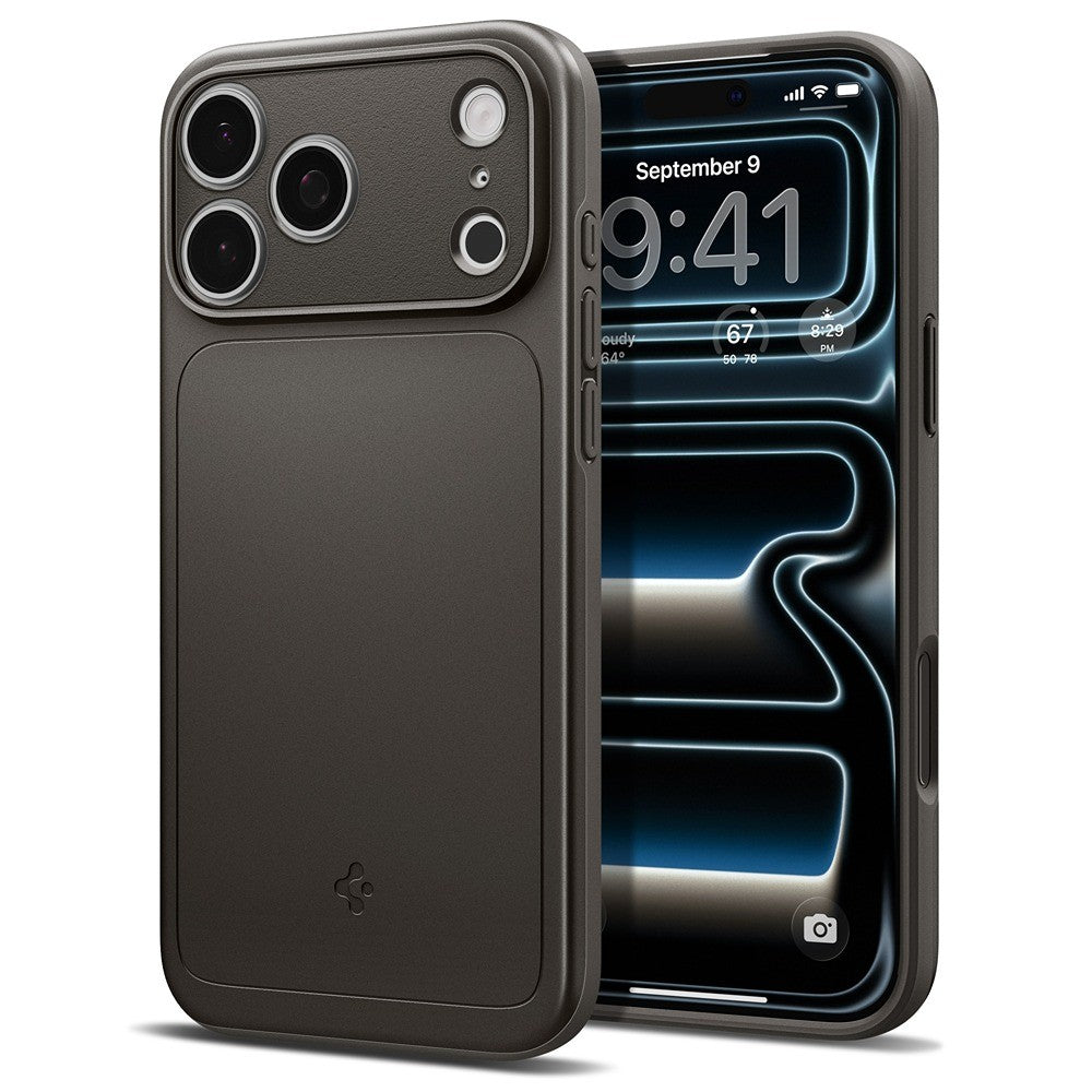 Spigen iPhone 17 Pro Max/iPhone 18 Pro Max Deksel Thin Fit MagFit Gunmetal
