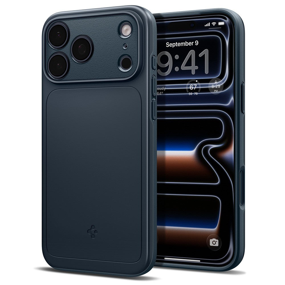 Spigen iPhone 17 Pro Max/iPhone 18 Pro Max Deksel Thin Fit MagFit Metal Slate