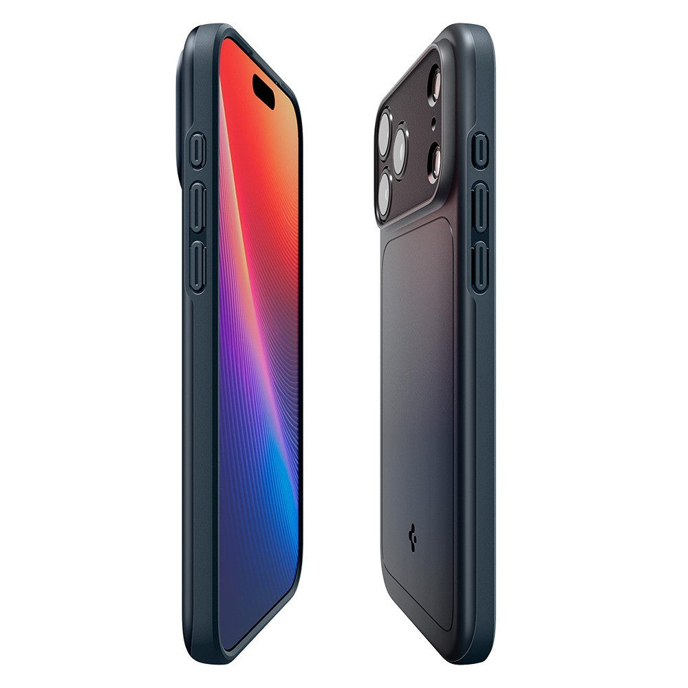 Spigen iPhone 17 Pro Max/iPhone 18 Pro Max Deksel Thin Fit MagFit Metal Slate
