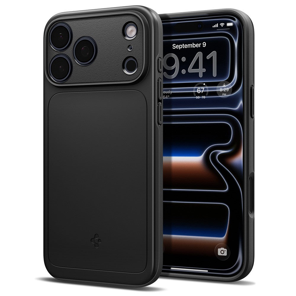 Spigen iPhone 17 Pro Max/iPhone 18 Pro Max Deksel Thin Fit MagFit Svart