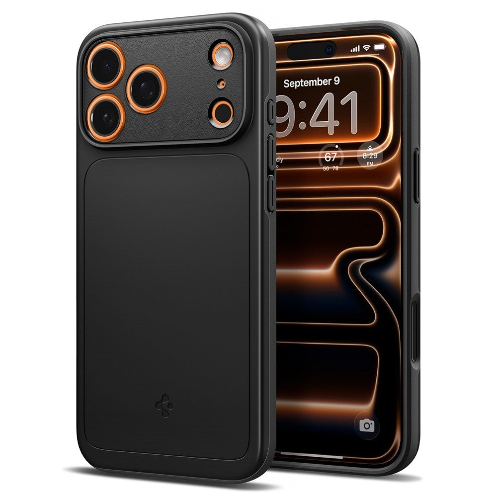 Spigen iPhone 17 Pro Max/iPhone 18 Pro Max Deksel Thin Fit MagFit Svart