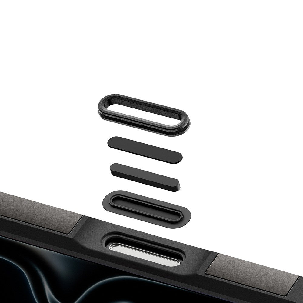 Spigen iPhone 17 Pro Max/iPhone 18 Pro Max Deksel Tough Armor T MagFit Gunmetal