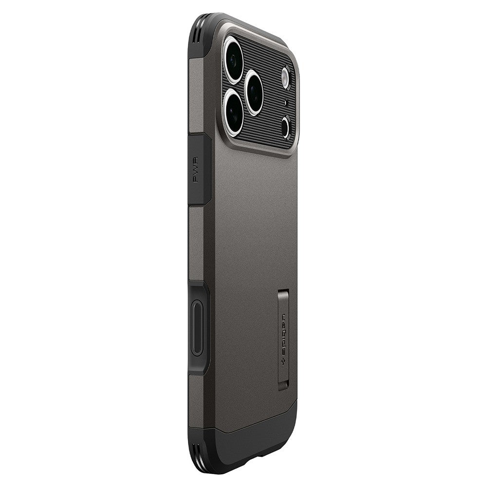 Spigen iPhone 17 Pro Max/iPhone 18 Pro Max Deksel Tough Armor T MagFit Gunmetal