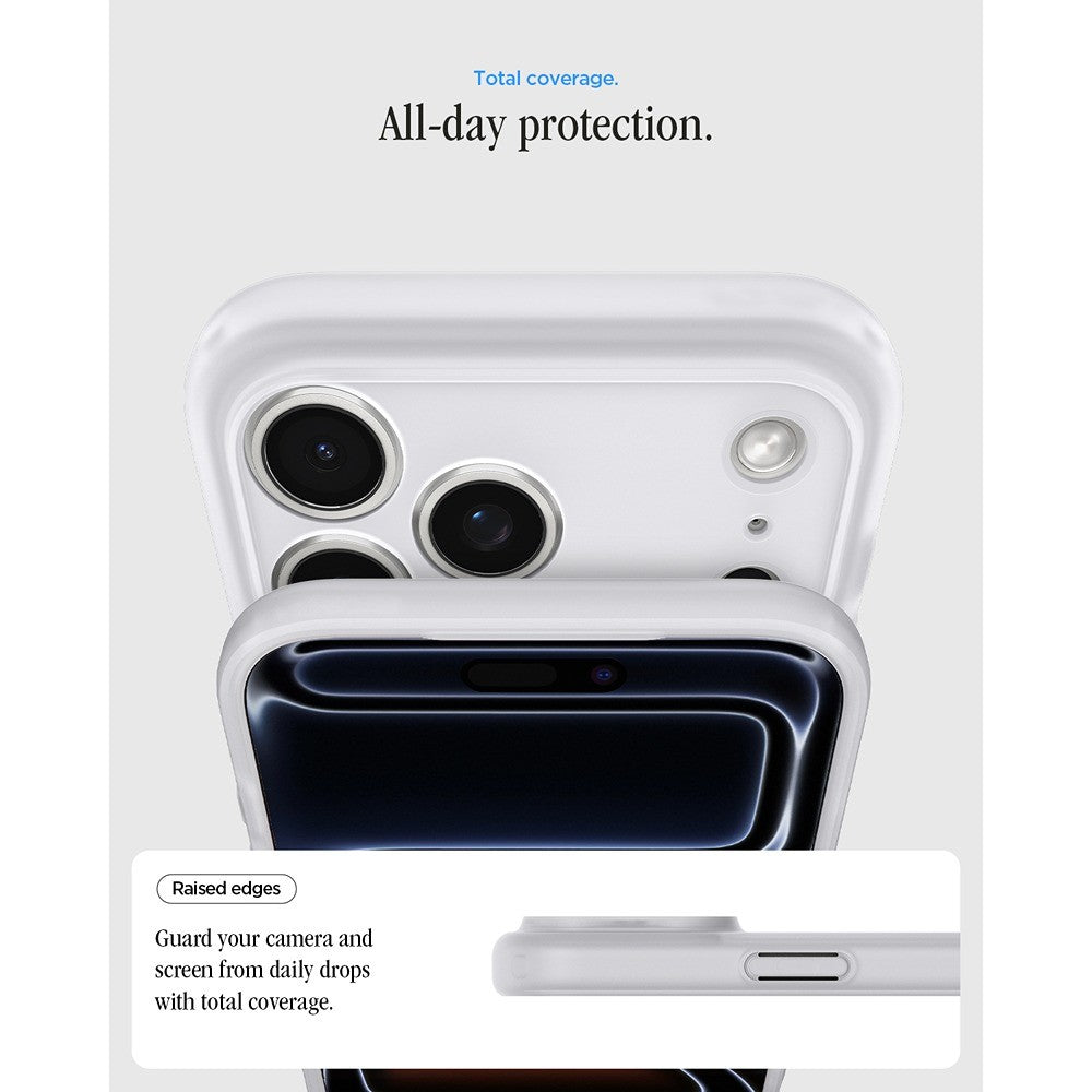 Spigen iPhone 17 Pro Max/iPhone 18 Pro Max Deksel Ultra Hybrid MagFit Classic Sølv