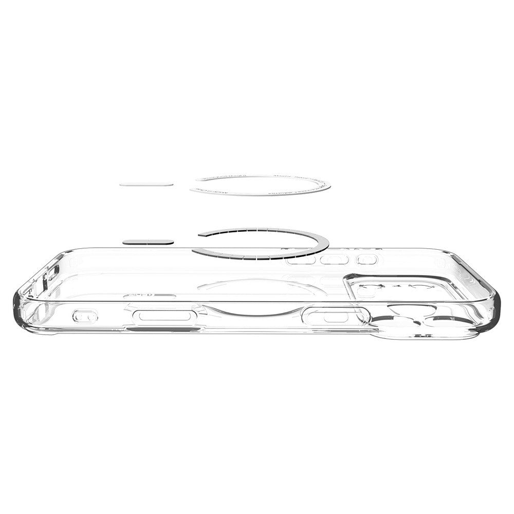Spigen iPhone 17 Pro Max/iPhone 18 Pro Max Deksel Ultra Hybrid MagFit Clear White