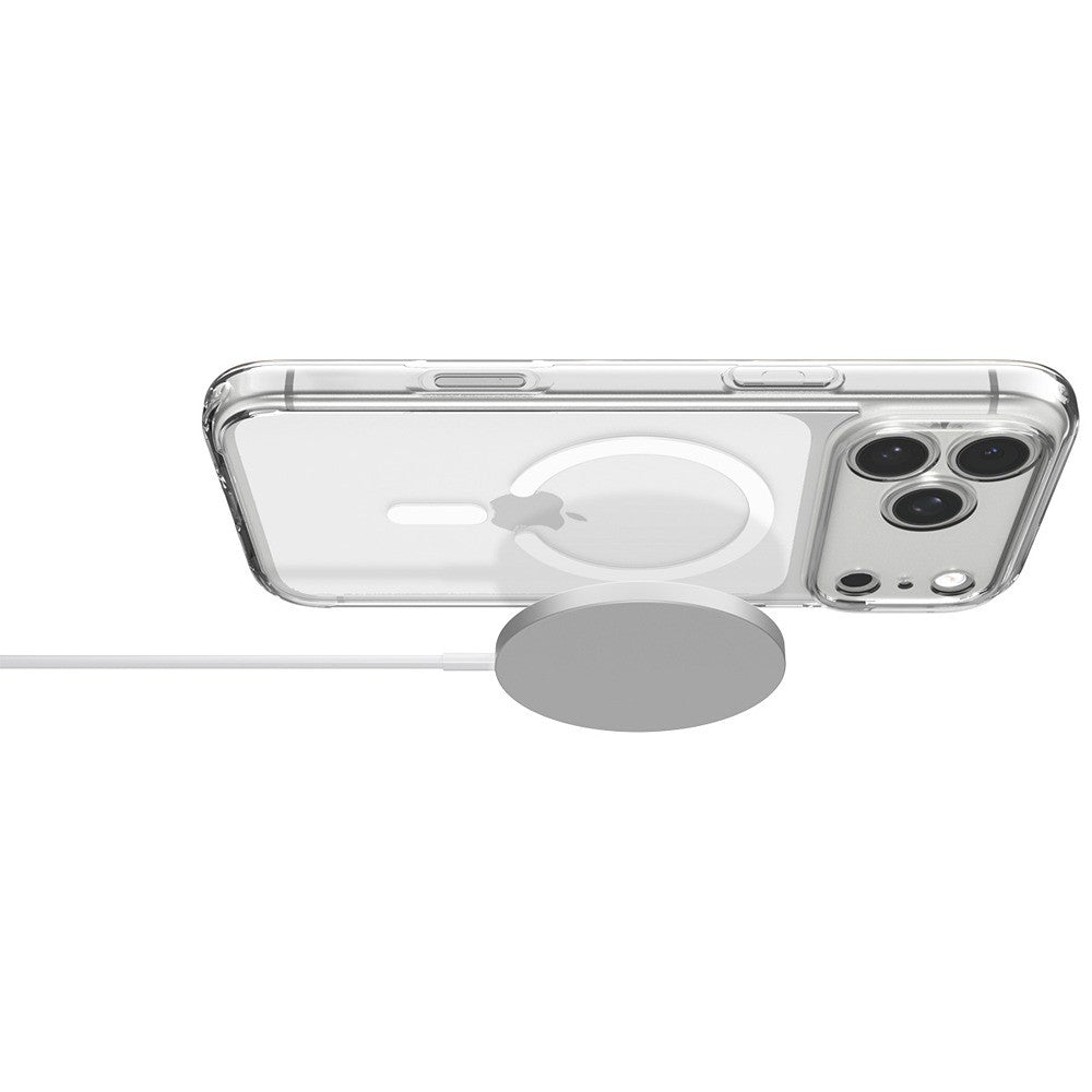 Spigen iPhone 17 Pro Max/iPhone 18 Pro Max Deksel Ultra Hybrid MagFit Clear White