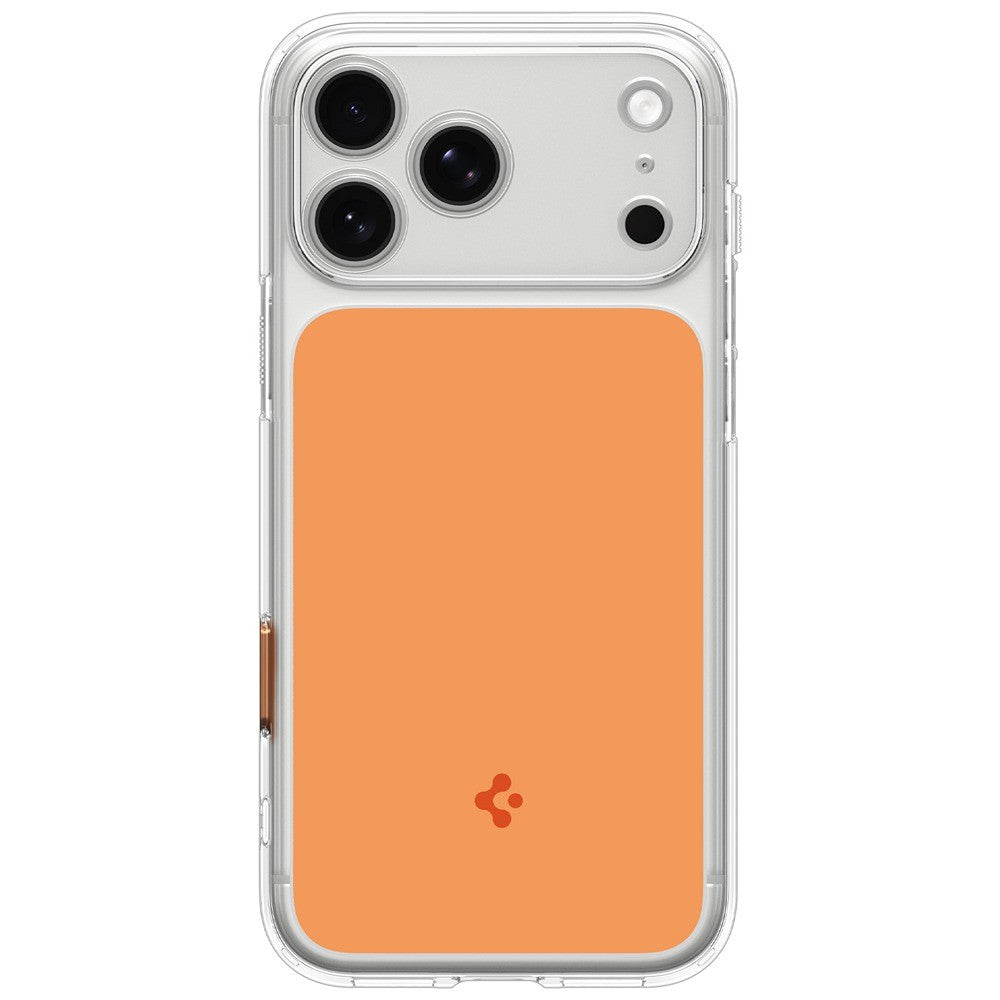 Spigen iPhone 17 Pro Max/iPhone 18 Pro Max Deksel Ultra Hybrid T MagFit Glossy Oransje