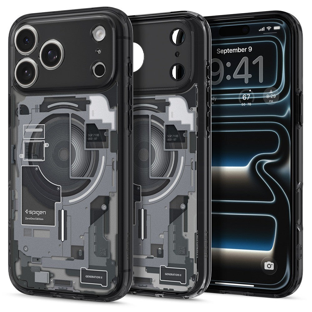 Spigen iPhone 17 Pro Max/iPhone 18 Pro Max Deksel Ultra Hybrid Zero One MagFit Svart