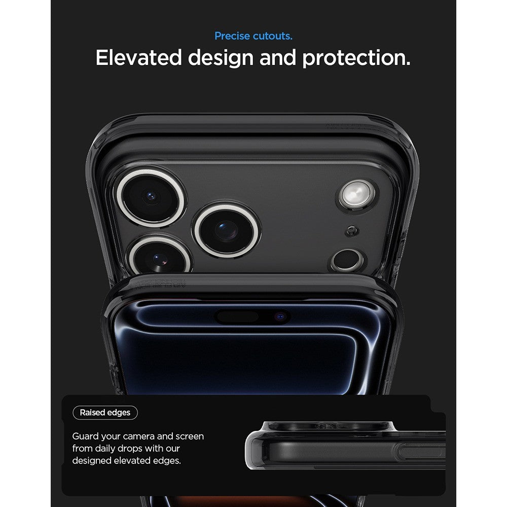 Spigen iPhone 17 Pro Max/iPhone 18 Pro Max Deksel Ultra Hybrid Zero One MagFit Svart