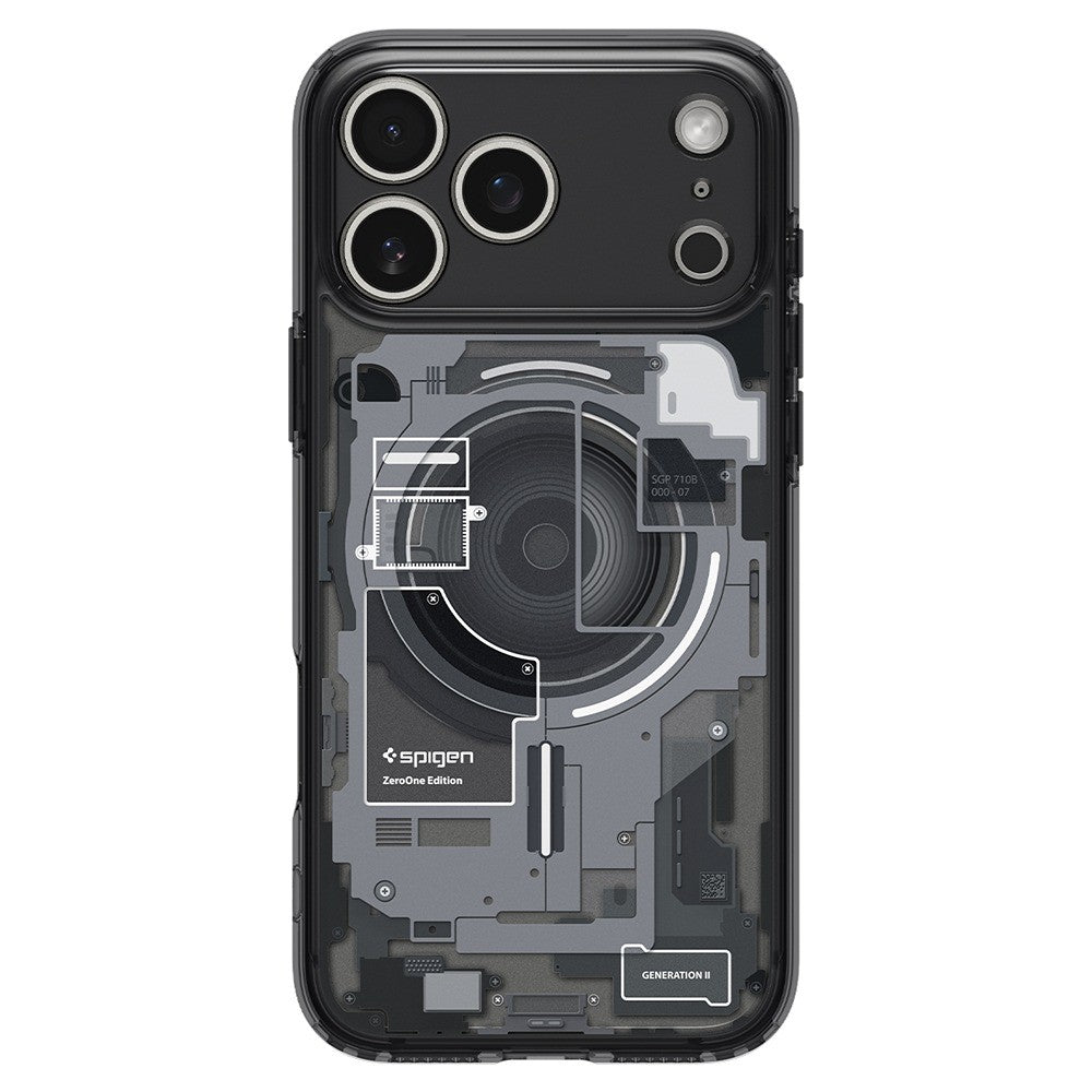 Spigen iPhone 17 Pro Max/iPhone 18 Pro Max Deksel Ultra Hybrid Zero One MagFit Svart