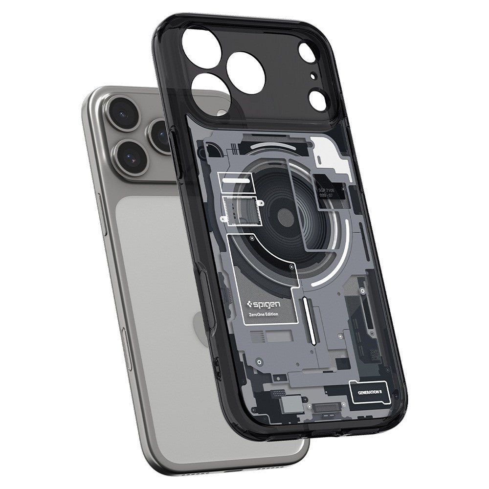 Spigen iPhone 17 Pro Max/iPhone 18 Pro Max Deksel Ultra Hybrid Zero One MagFit Svart