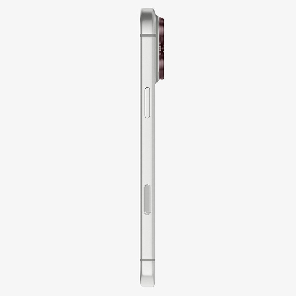 Spigen iPhone 18 Pro Linsebeskyttelse Glas.tR EZ Fit Optik Pro XL mørk kirsebær