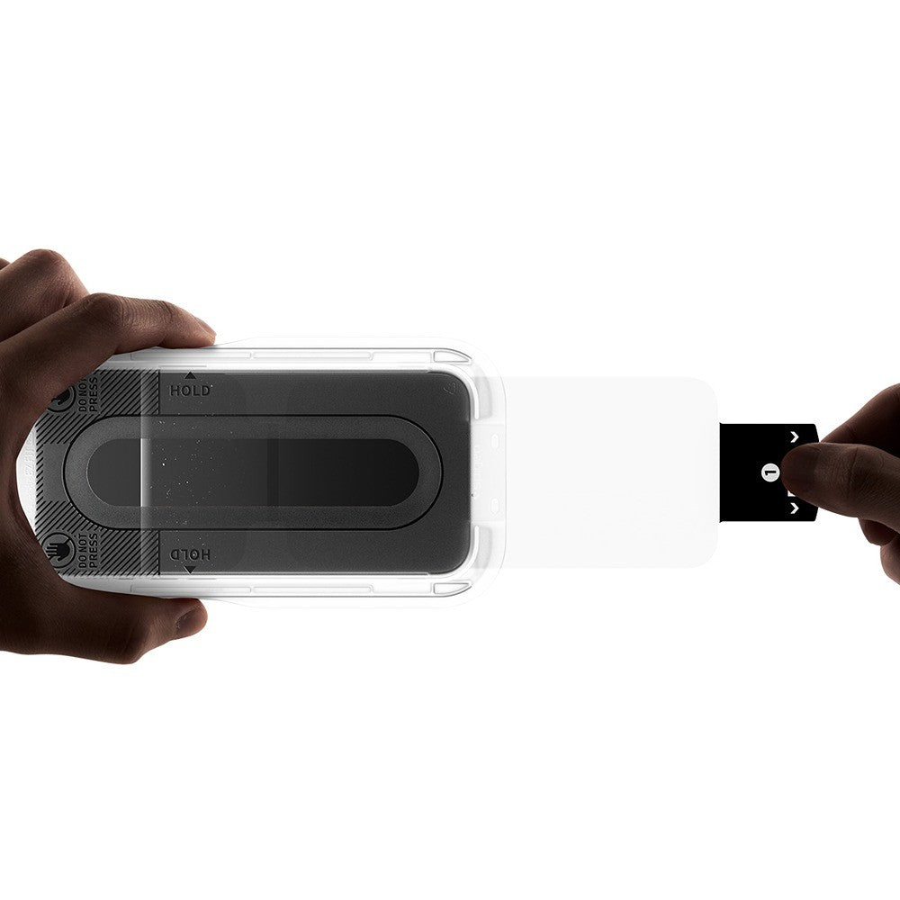 Spigen iPhone 18 Pro Max Skjermbeskytter Glas.tR EZ Fit Pro Privacy 2-pakning