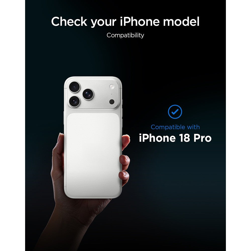 Spigen iPhone 18 Pro Skjermbeskytter Glas.tR EZ Fit Pro Privacy