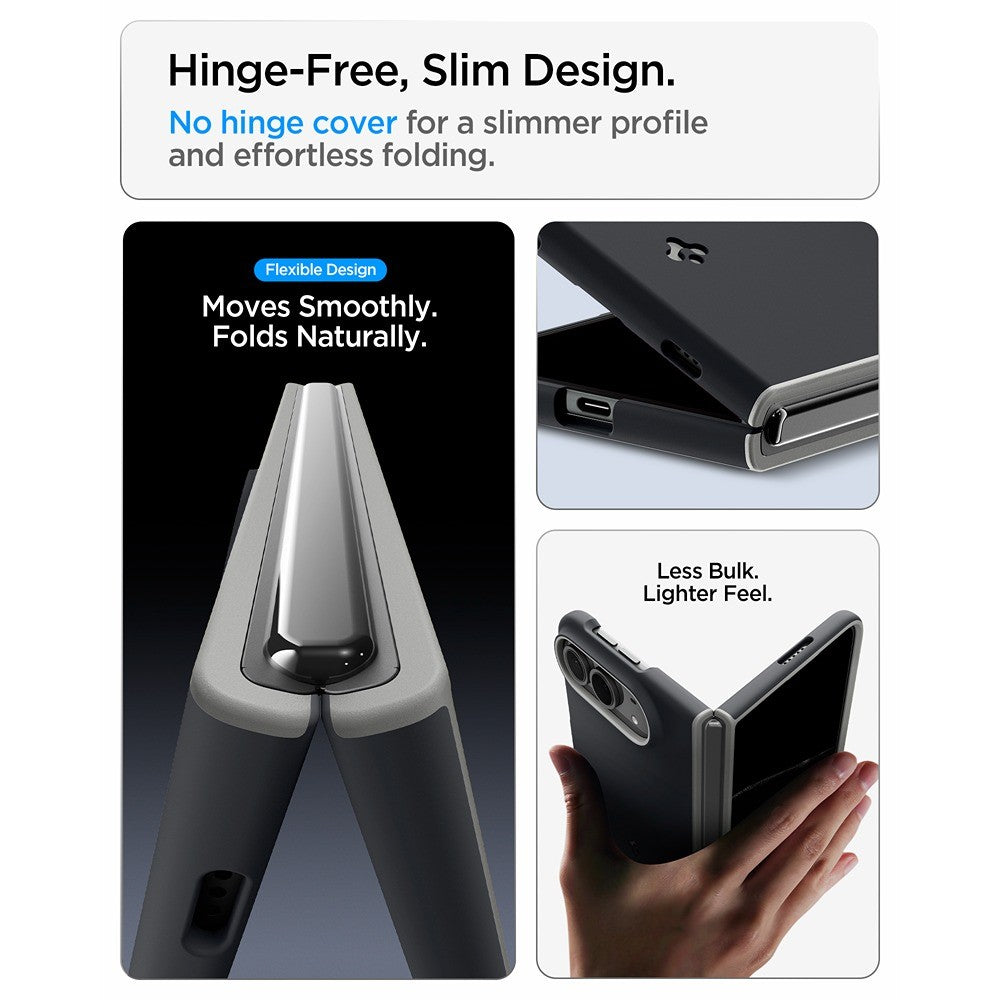 Spigen iPhone Duo Deksel Nano Pop MagFit svart sesam